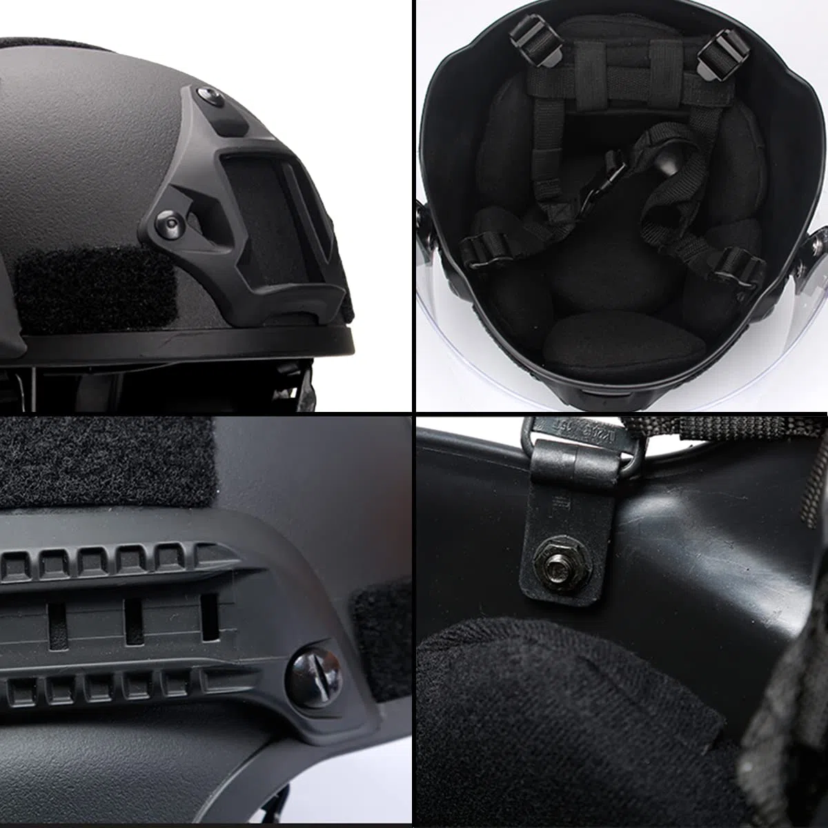 WLXW Casco Tattico Airsoft Paintball, Casco Militare da Combattimento dell'Esercito MICH2000, con Occhiali Parasole per CS Cacciavite da Caccia di Guerra Equipaggiamento Protettivo
