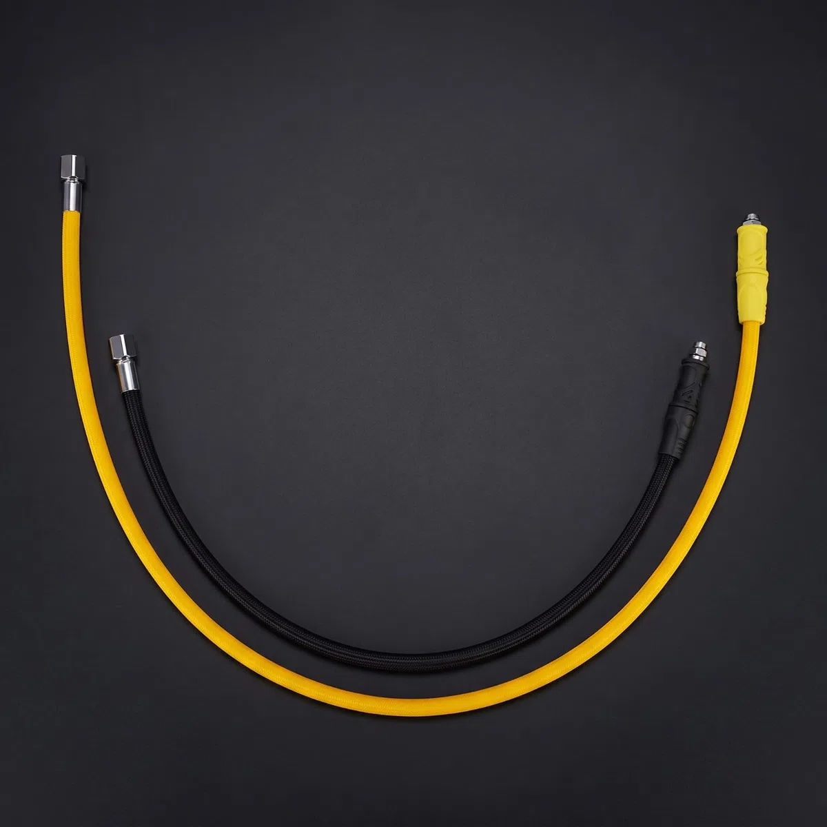 Tubi Regolatore Subacqueo Tubo Regolatore Immersione Frusta Subacquea Frusta Regolatore Sub con Attacchi Girevoli per Riduce Affaticamento Mascellare, color to 1, 75cm