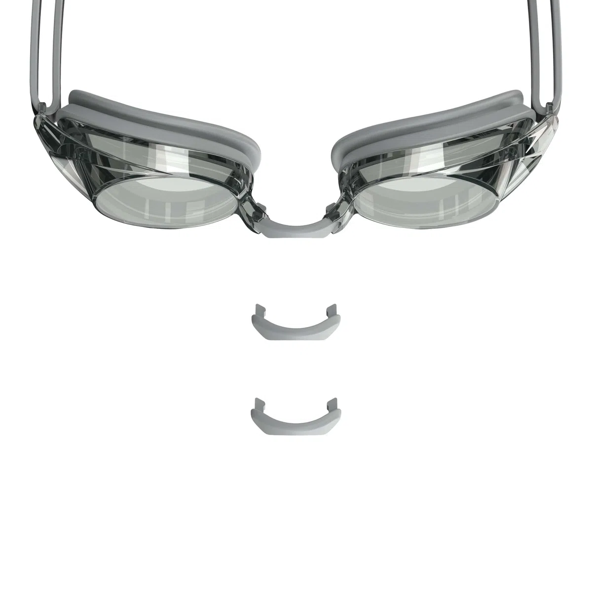 Speedo Vanquisher 2.0 Mirrored Swim-Swimming Racing Goggles-Silver Anti-Fog