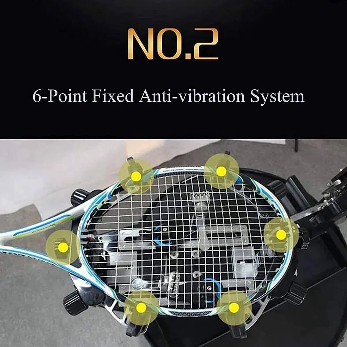 Incordatrici per Racchette da Squash e Badminton, Pesi per incordatrici per Racchette da Ping Pong, incordatrici a manovella
