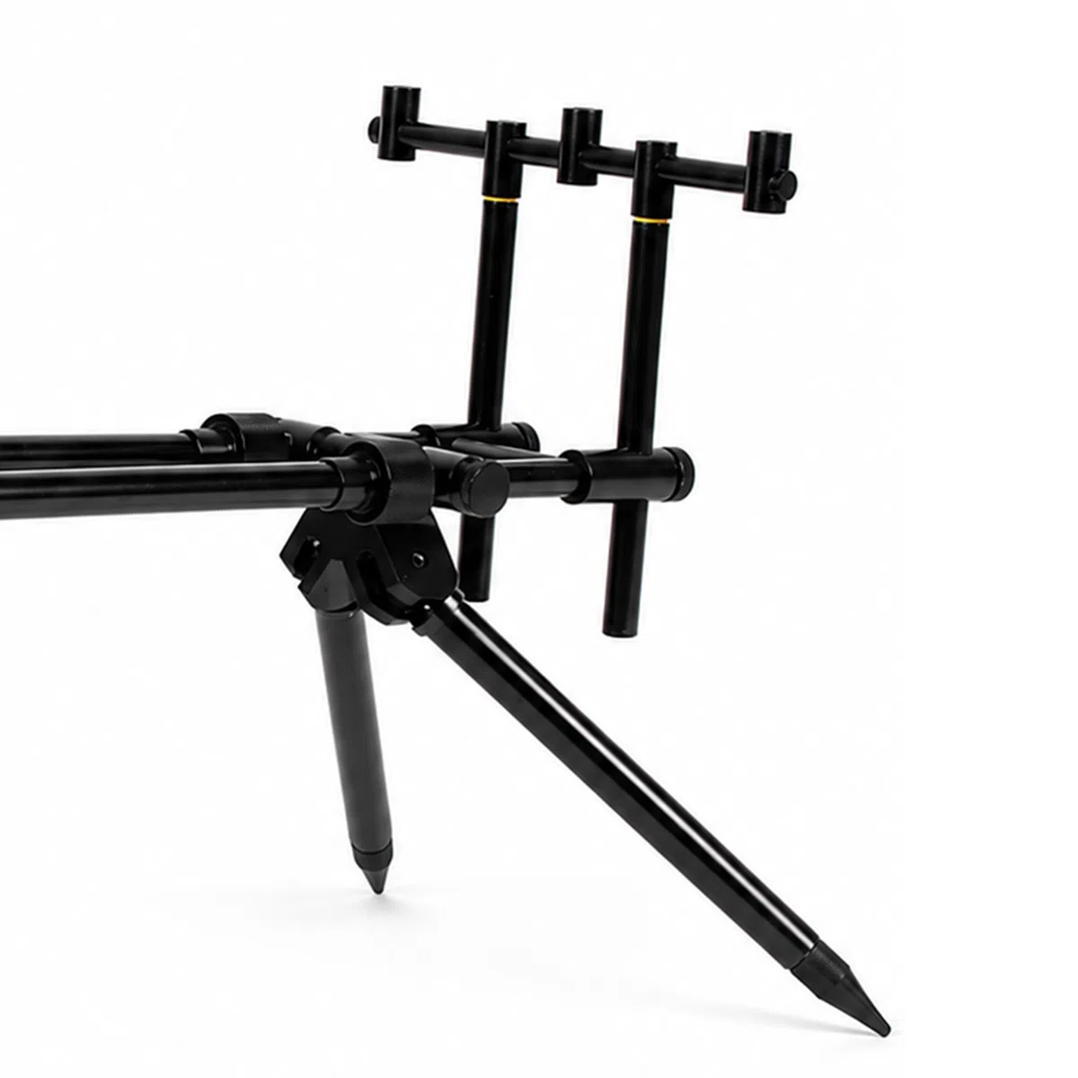 Edition VX3 - Rod pod leggero e regolabile - Compatto e resistente - Facile da montare - 3 canne - Borsa per il trasporto inclusa - Perfetto per brevi sessioni notturne e diurne