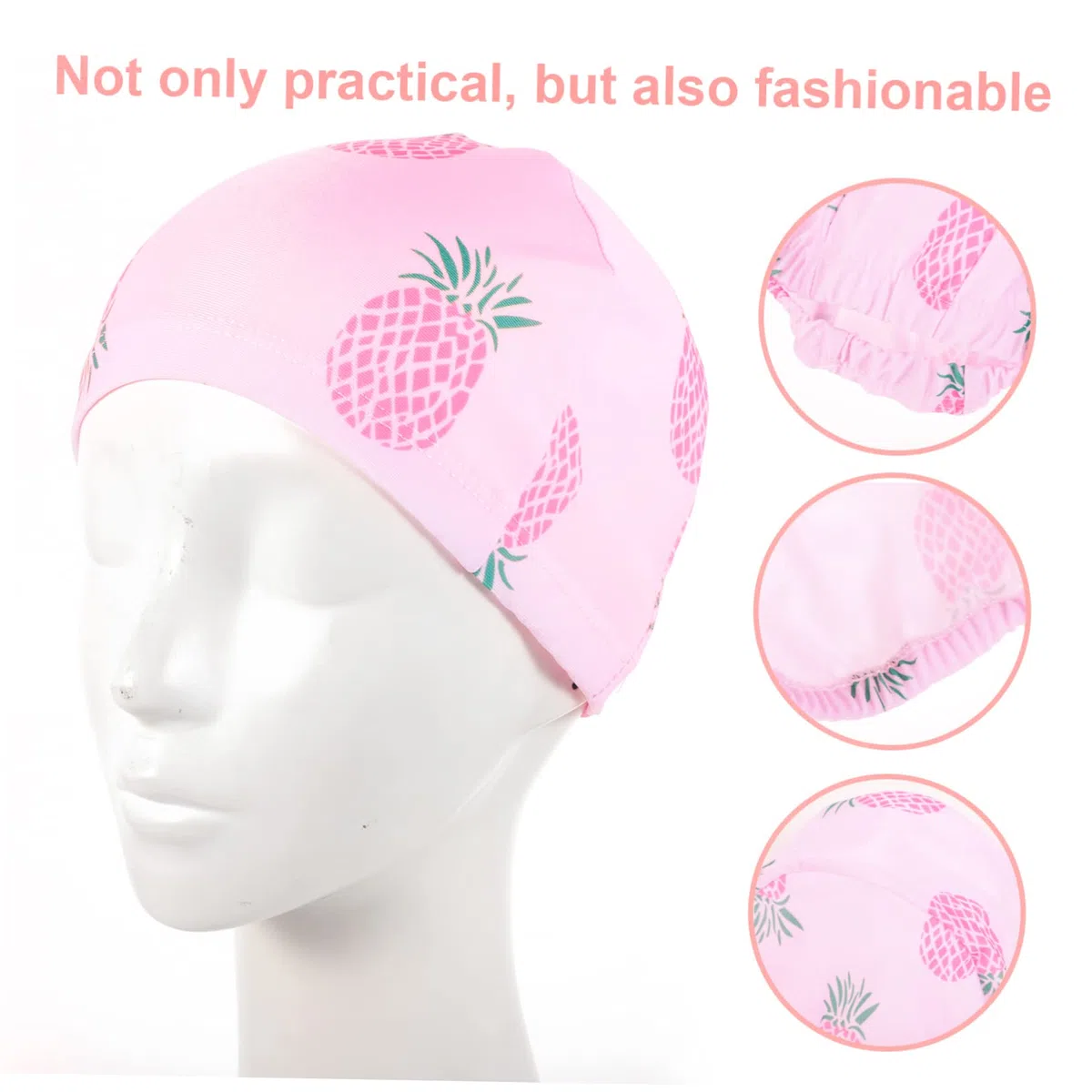 Yardwe 5 Set Di Cuffie Da Nuoto Per Bambini Per Ragazzi E Ragazze 100% Cotone Senza Design Per Accessori Da Nuoto Per Ragazzi E Ragazze 2 Pezzi * 5