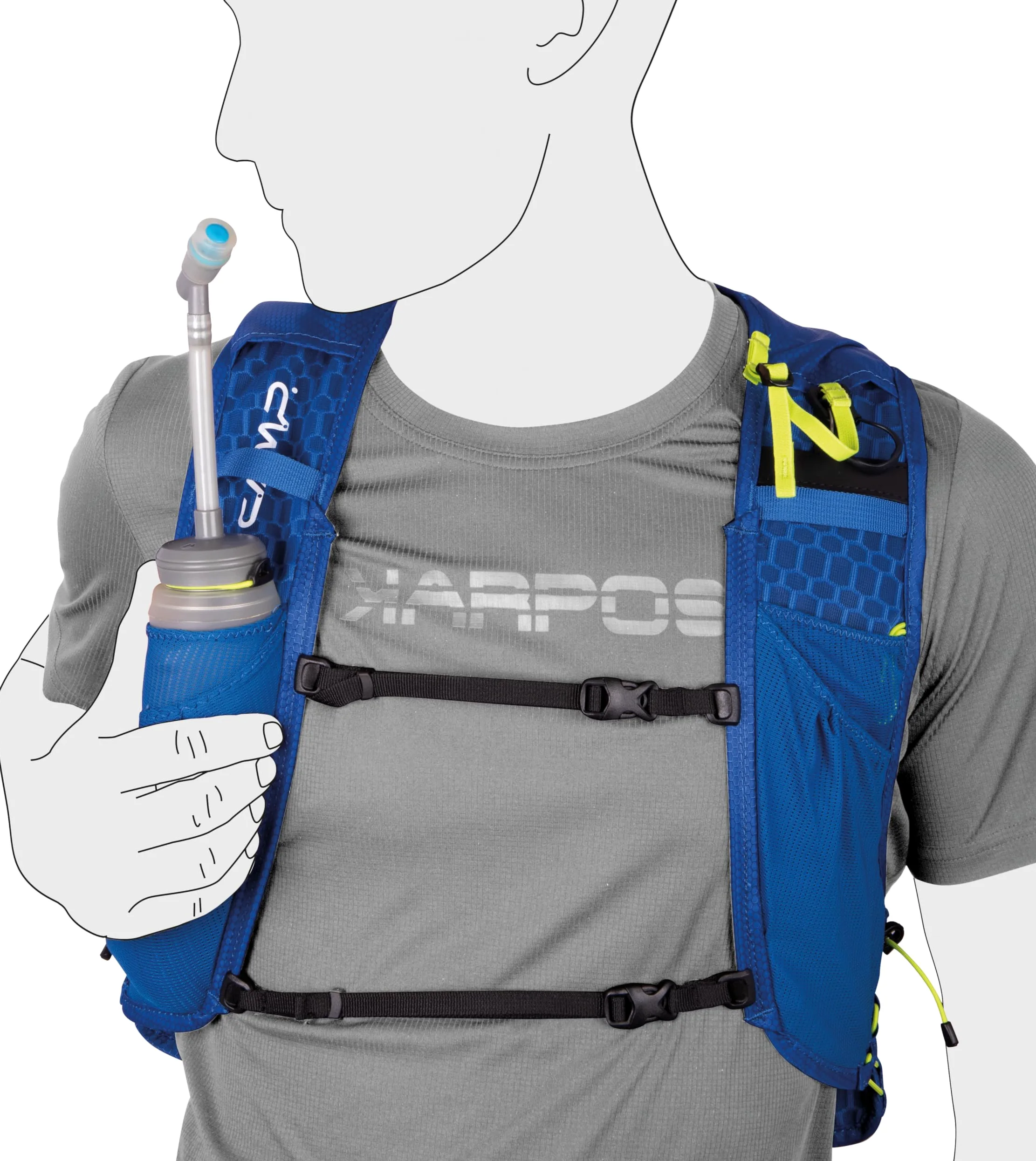C.A.M.P. - Zaino - TRAIL FORCE 20 - XS-M - 20 L