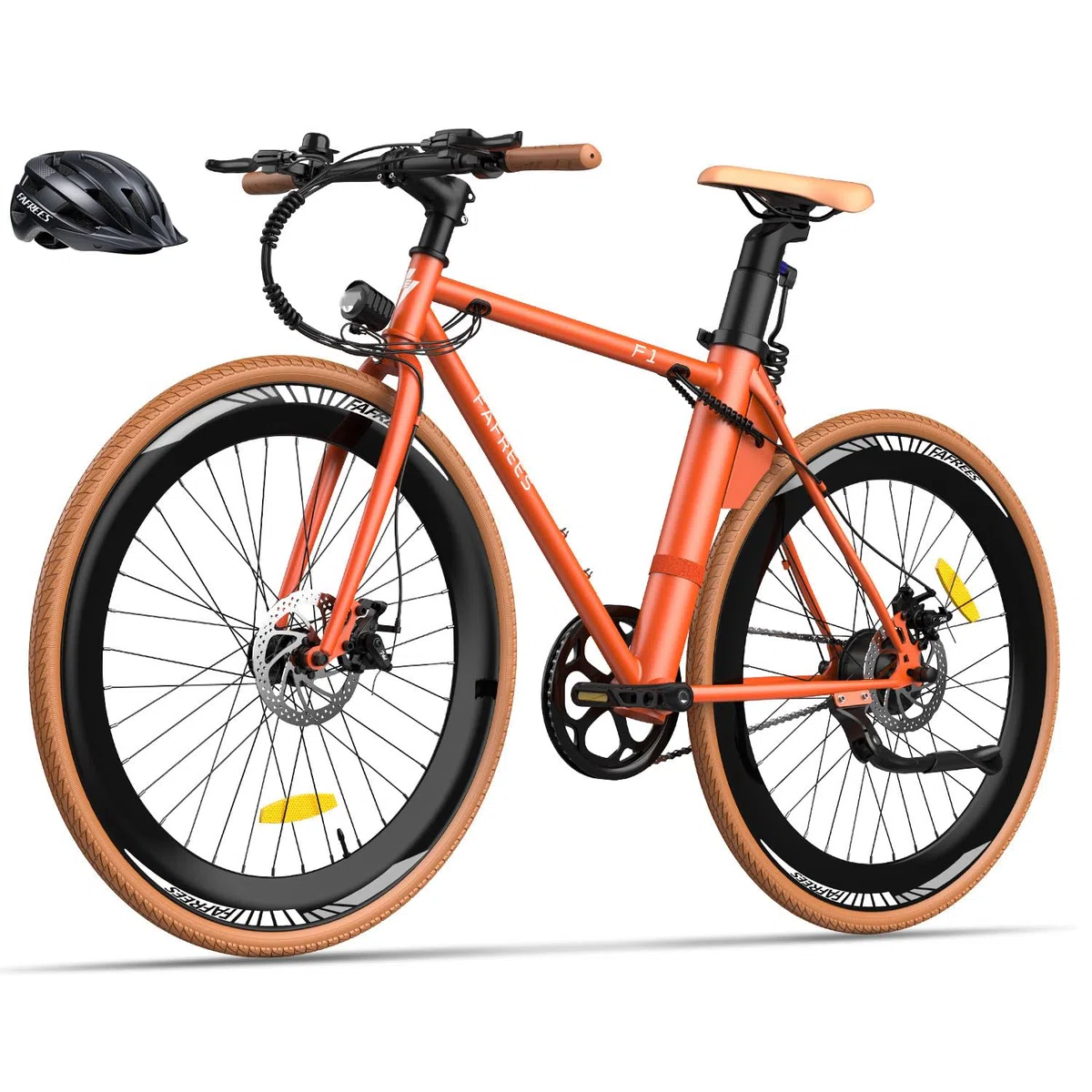 Fafrees F1 Bicicletta elettrica, 700C*38C Bici elettrica da strada, Motore 250W, Battteria 36V 10Ah, Bicicletta elettrica urbana Unisex Adulto, Potenza assistita: 40-60KM