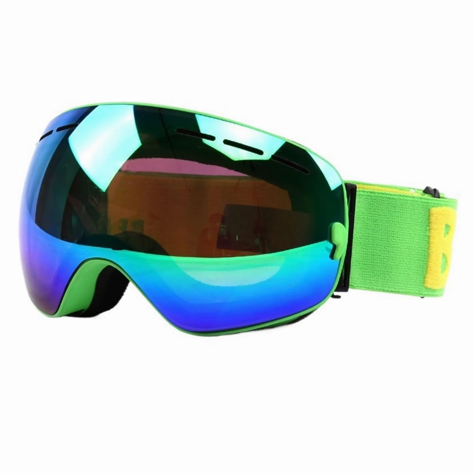 Occhiali da Sci Occhiali da Sci Doppi Strati UV400 Occhiali da Sci sferici a Specchio Occhiali da Sci Uomo Donna Occhiali da Neve 3100+Set Custodia Lenti Occhiali da Esterno