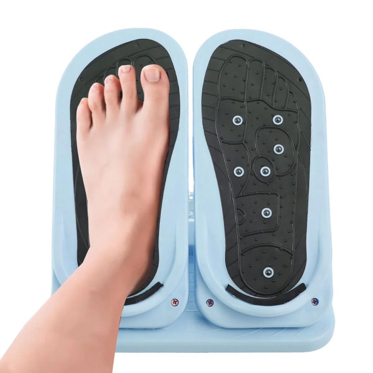 Pedana elastica per polpacci, per fitness, pieghevole, 2 in 1, con piastra di tensione, per allenamento, palestra, fitness, yoga, ufficio