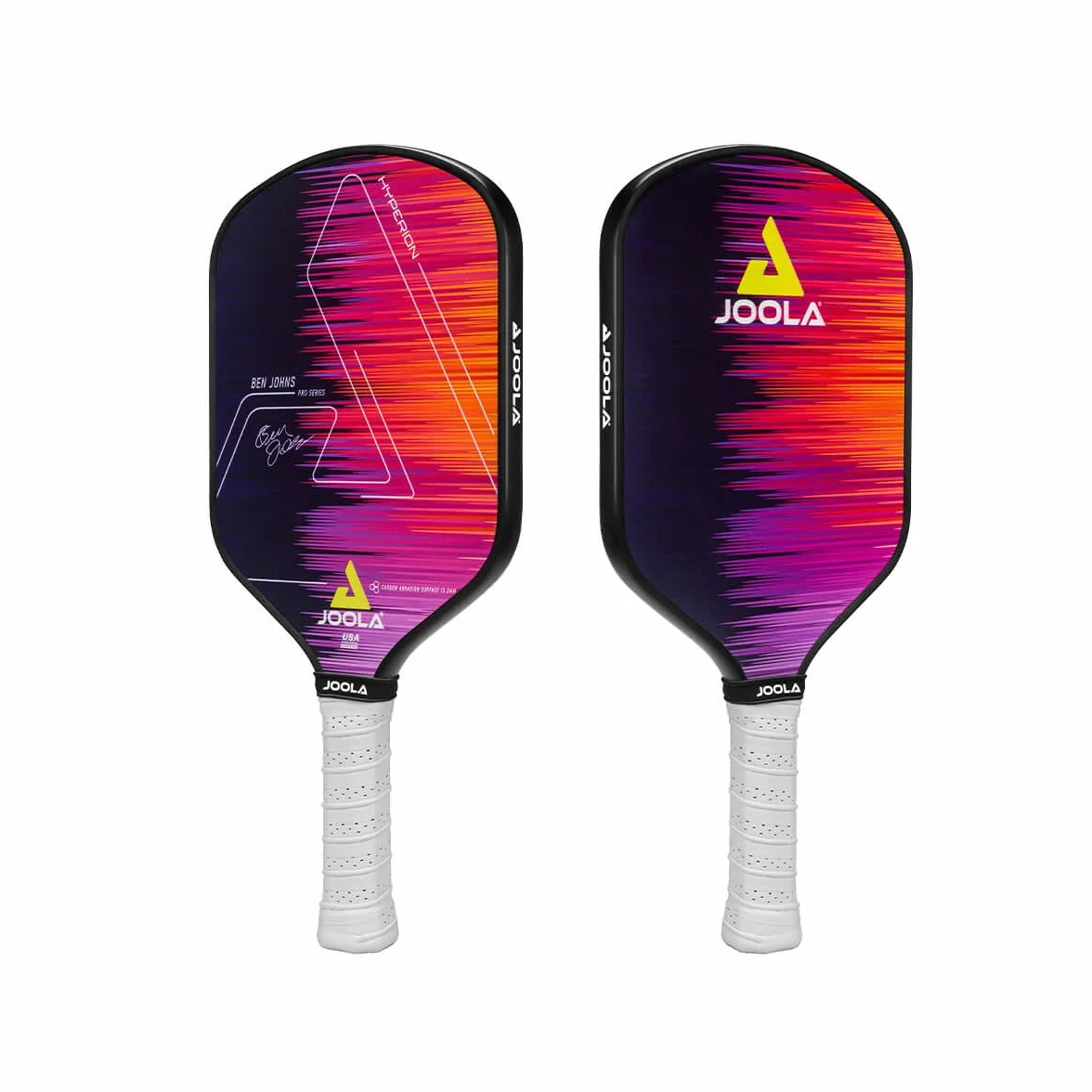 JOOLA Ben Johns Hyperion PRO Racchetta da Pickleball Edizione torneo - Opzioni di Tecnologia di Superficie Campione del Mondo - Cuore a Nido d'Ape in Polipropilene, 13,5 mm, 14 mm o 16 mm