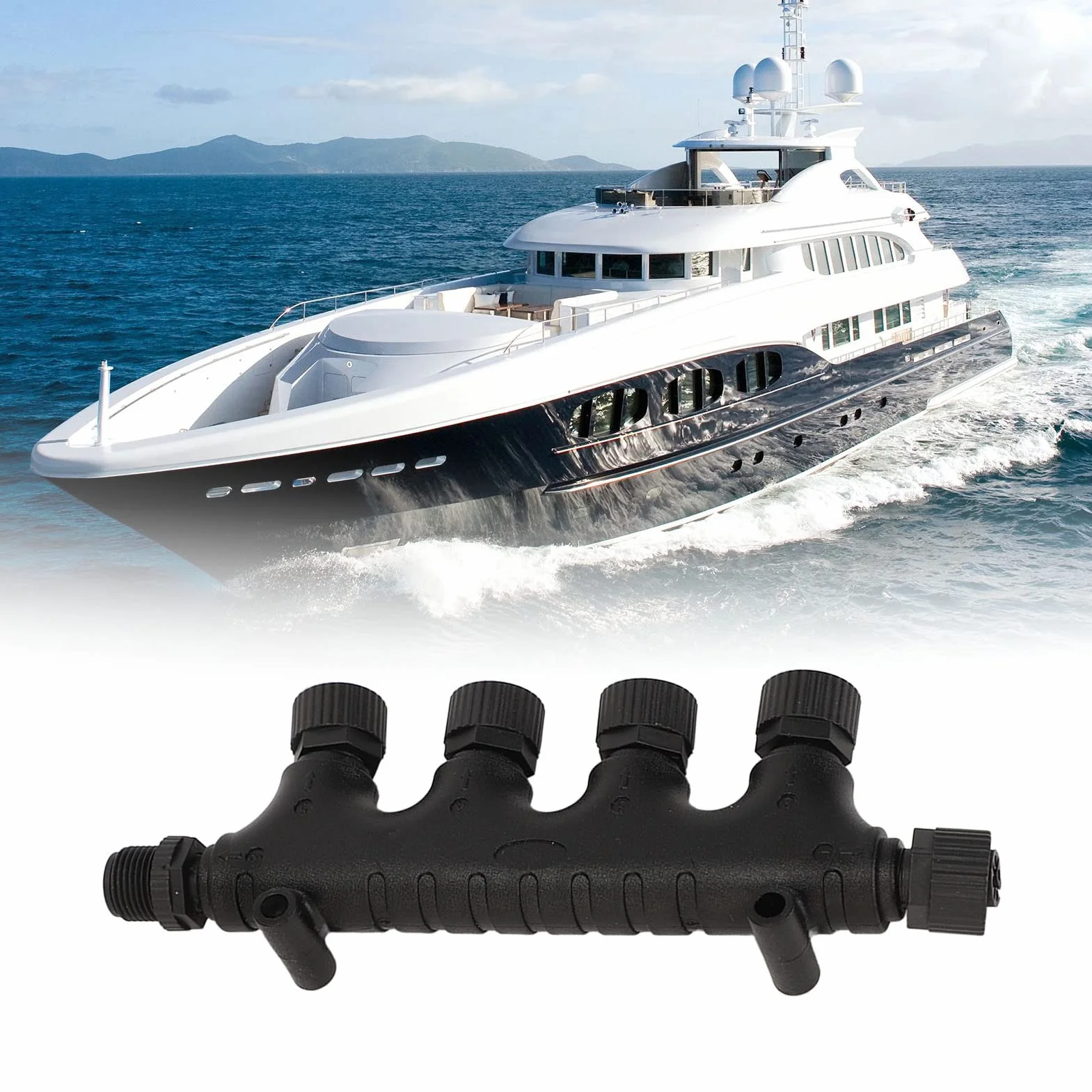 2000 Network T,Nmea 2000 4 Port,Nmea 2000,Nmea 2000 T Connectorfor Nmea 2000 N2K 4 Ports Tee Connector M12 5 Pin Ip67 Waterproof Per Lowrance Networks
