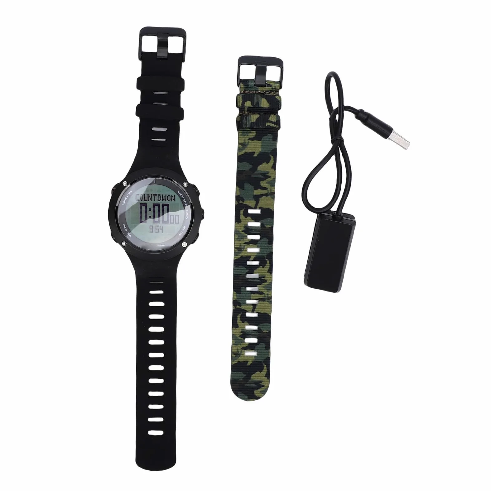 Demeras Orologio Subacqueo Professionale da Uomo Impermeabile per Immersioni, Corsa, Nuoto, Alpinismo