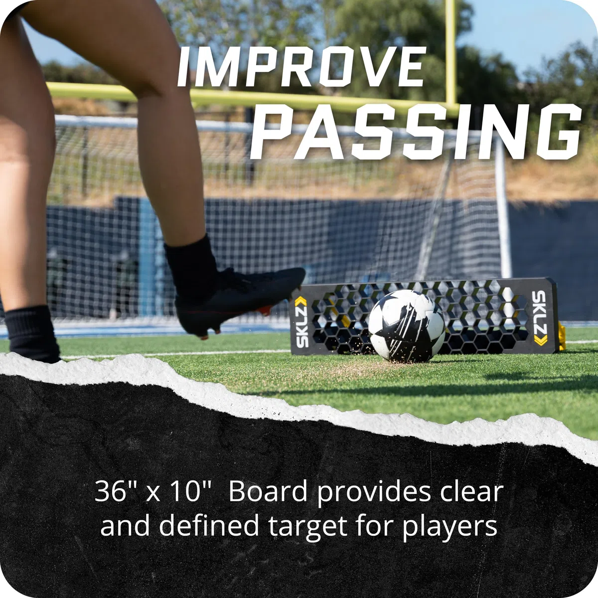 SKLZ Calcio Trainer Board - Calcio rimbalzante Portatile Trainer