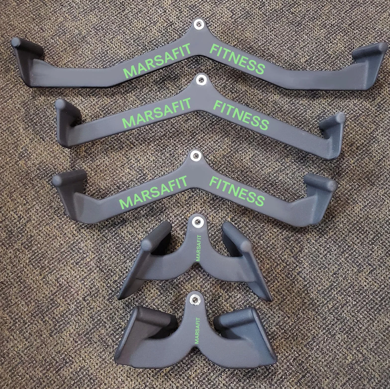 Home Gym Fitness Canottaggio T-bar V-bar Puleggia Cavo Accessori Macchina Allegati Bicipiti Curl Tricipiti Lat Pulldown Press Down Esercizi