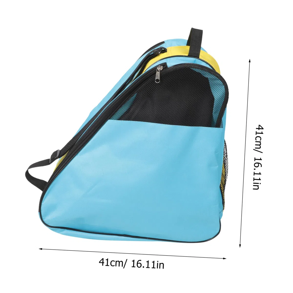 Toddmomy Borsa per Pattini Roller Uomo in Nailon Resistente, Zaino Comodo per Protezione e Trasporto Scarpe da Pattinaggio Artistico e Roller