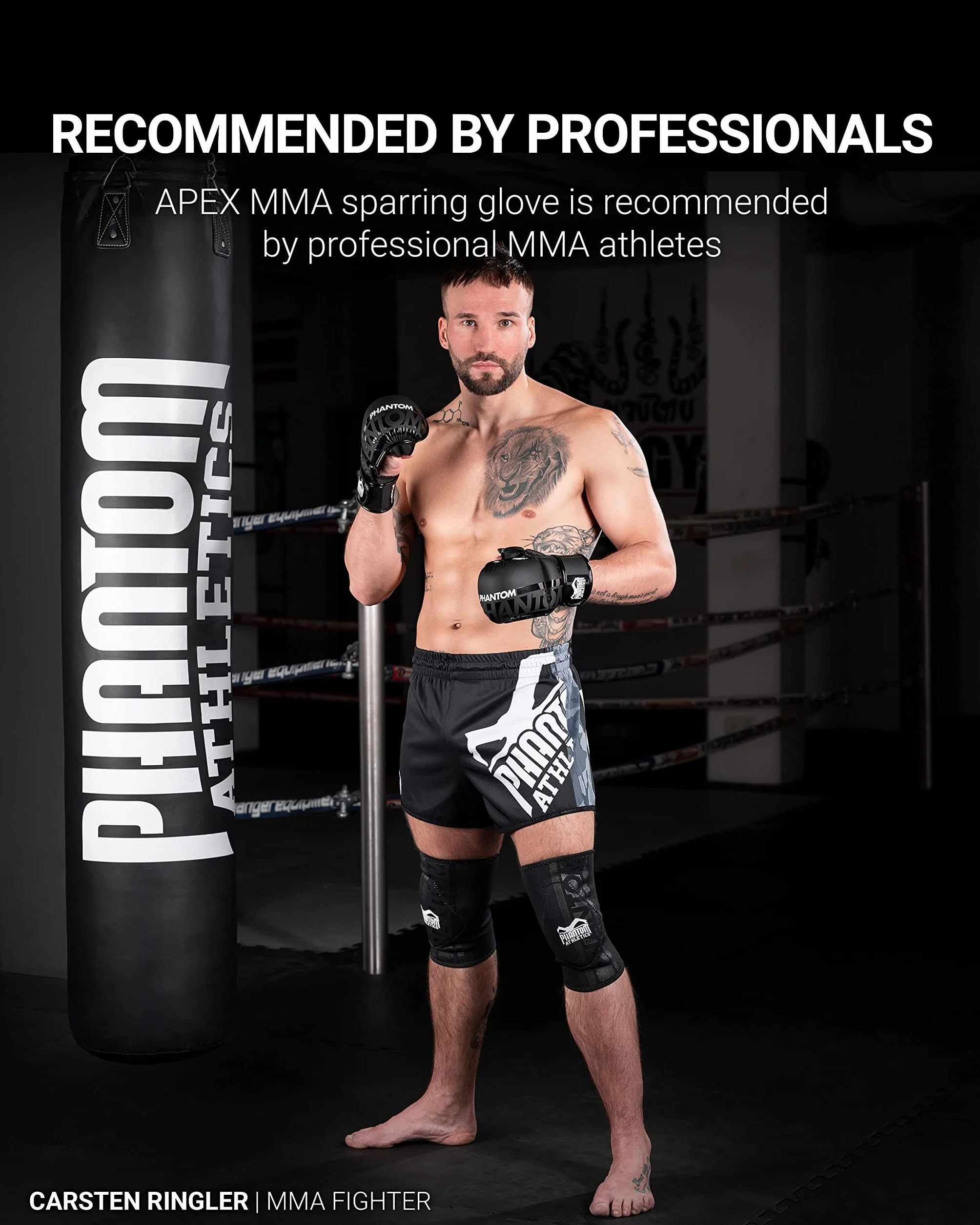 Phantom MMA APEX - Guanti professionali per Fight, Sparring, Boxe, Freefight