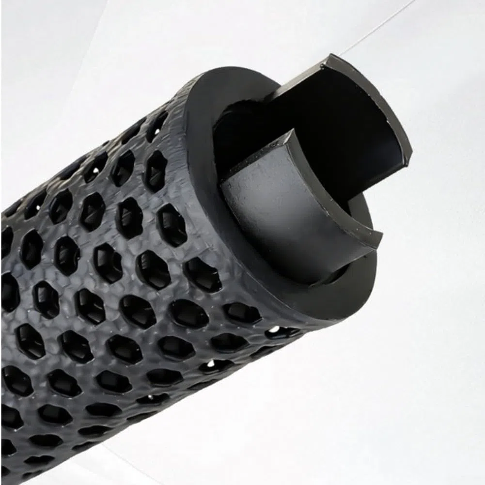 Manopole per manubrio di mountain bike, stampate in 3D, ergonomiche, assorbenti, traspiranti, design a rete, per manubri da 22,2 mm, con anelli di bloccaggio in lega di alluminio, colore