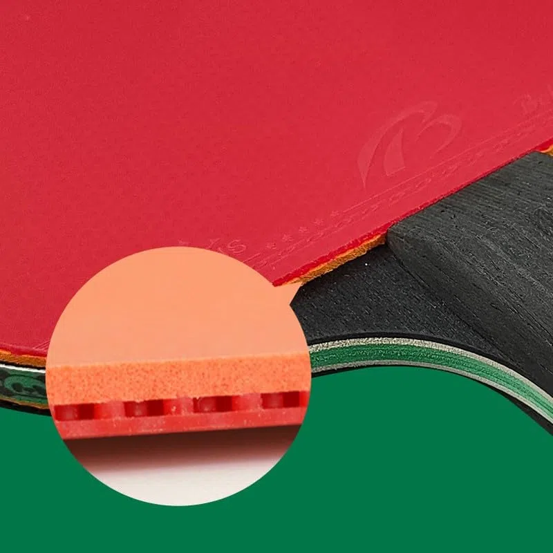 Mazza da ping pong professionale, racchetta, mazza for intrattenimento domestico, allenamento indoor e outdoor, competizione(Long Handle)