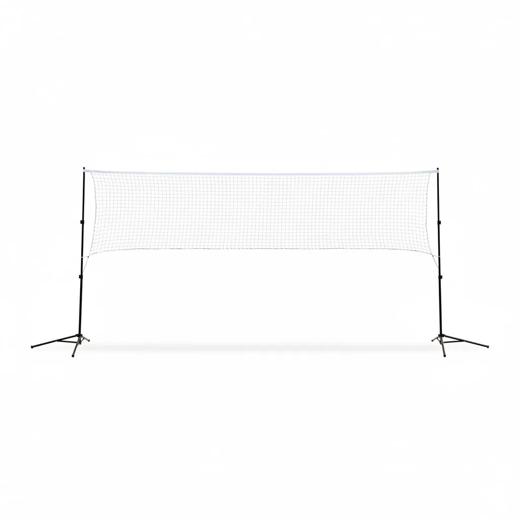 Amagogo Rete da Badminton Portatile Pieghevole in Lega di Alluminio Leggera E Stabile con Assemblaggio Veloce Adatta per Feste Eventi Sportivi Tempo Libero Ovunque