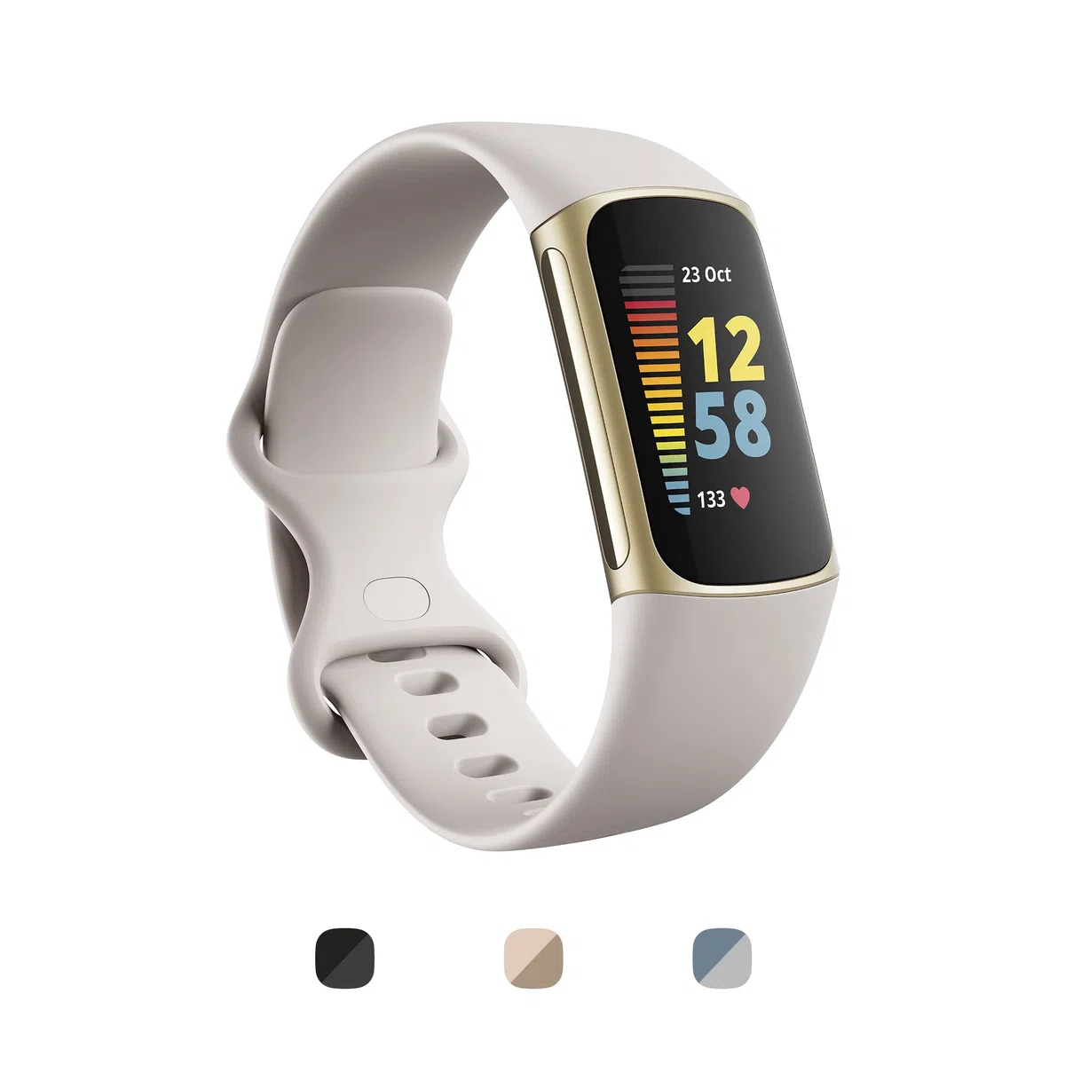 Fitbit Charge 5 Tracker di Attività con 6 Mesi di Abbonamento Premium Inclusi, Fino a 7 Giorni di Autonomia e Punteggio di Prontezza Giornaliera