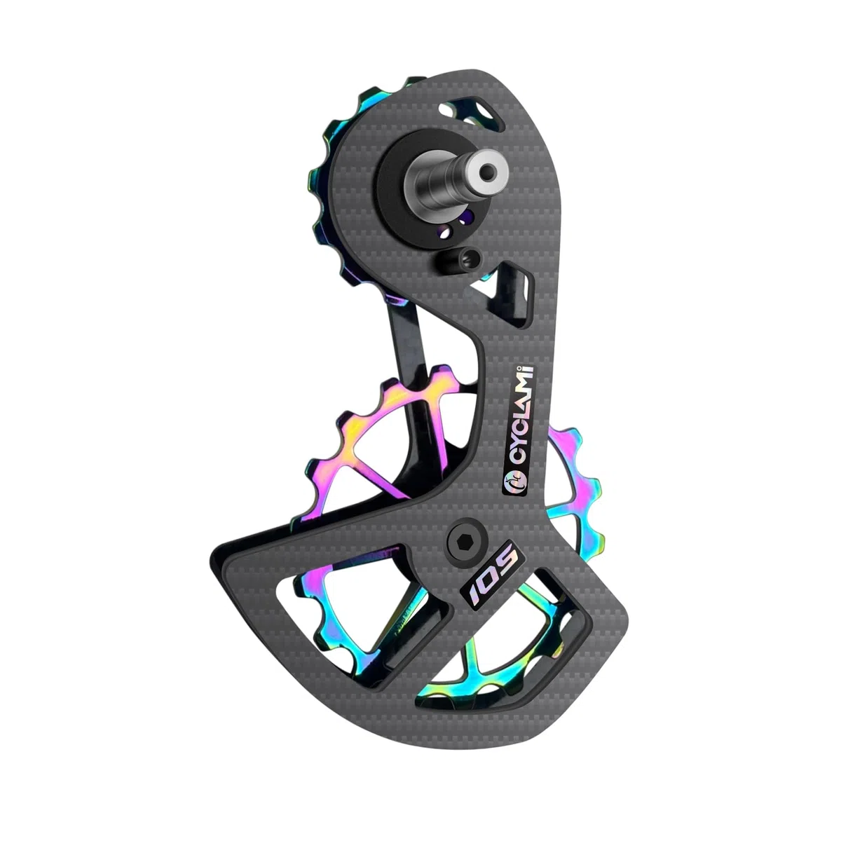 bicicletta in fibra di carbonio deragliatore posteriore bicicletta cuscinetto in ceramica ruote set per SHIMANO Ultegra DURA ACE 105