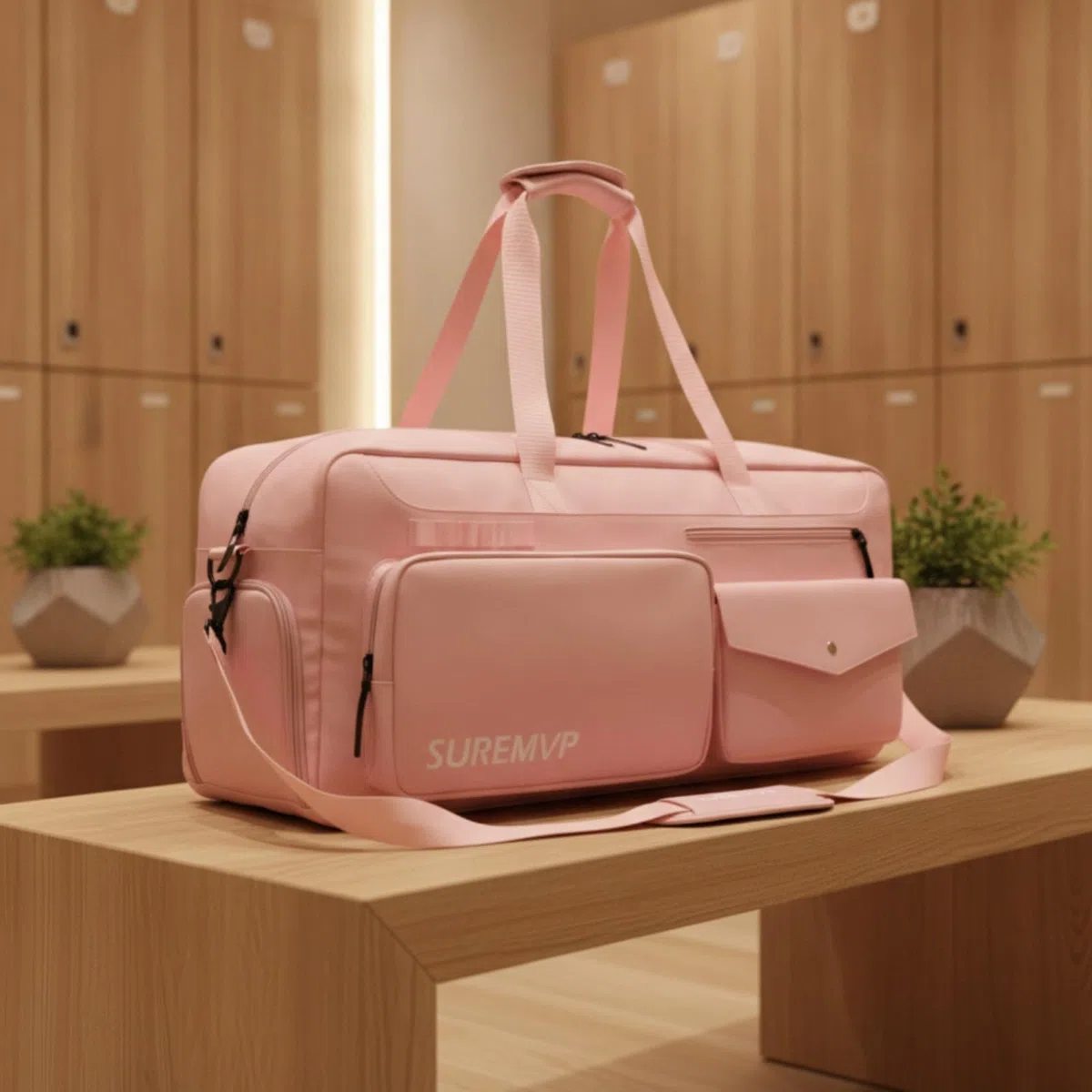 harayaa Borsa Porta Racchette Borsa Tennis Borsa Sportiva Custodia Attrezzatura Borsone Palestra con Tasca Scarpe Separata E Fodera Termica in Poliestere, Array, Bianco E Blu