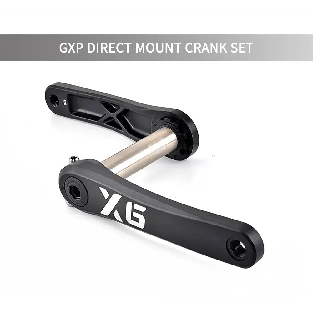 Guarnitura per Mountain Bike 170 mm 175 mm Guarniture Direct Mount Cavi Integrati Bracci Pedivella con Movimento Centrale BSA Adatto a 8-12 velocità Lega di Alluminio Ultraleggera