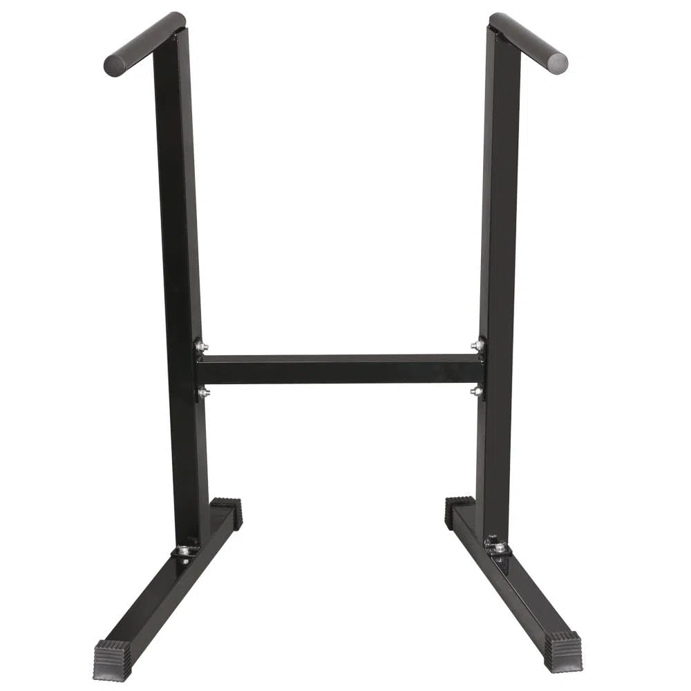 Yaheetech Dip Station per Allenamento Gym Home Dip Barre Parallele Fitness Casa o Palestra Stazione Fitness in Acciaio per Calisthenics/Stretching/Addominali Stazione di Trazione Muscolare Nero