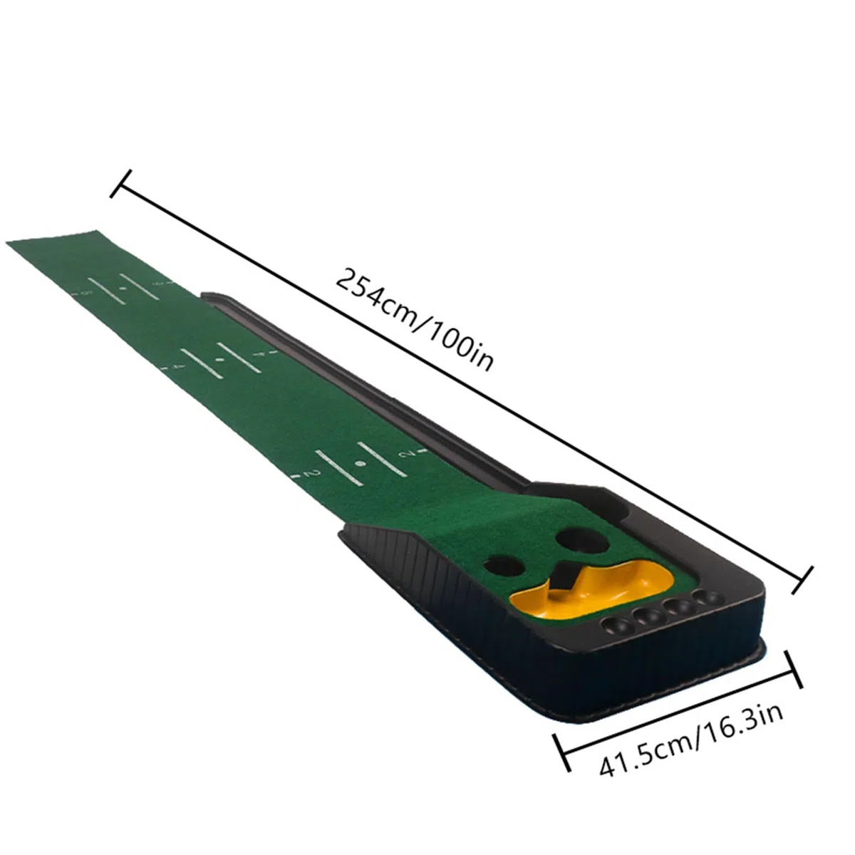 Tappeto Putting Green per Interni | Tappeto green per allenamento di colpi da golf,Tappetino Allenamento Golfista - per Uso in Giardino, Esterno, Prato, Interni, Casa, Palestra Domestica