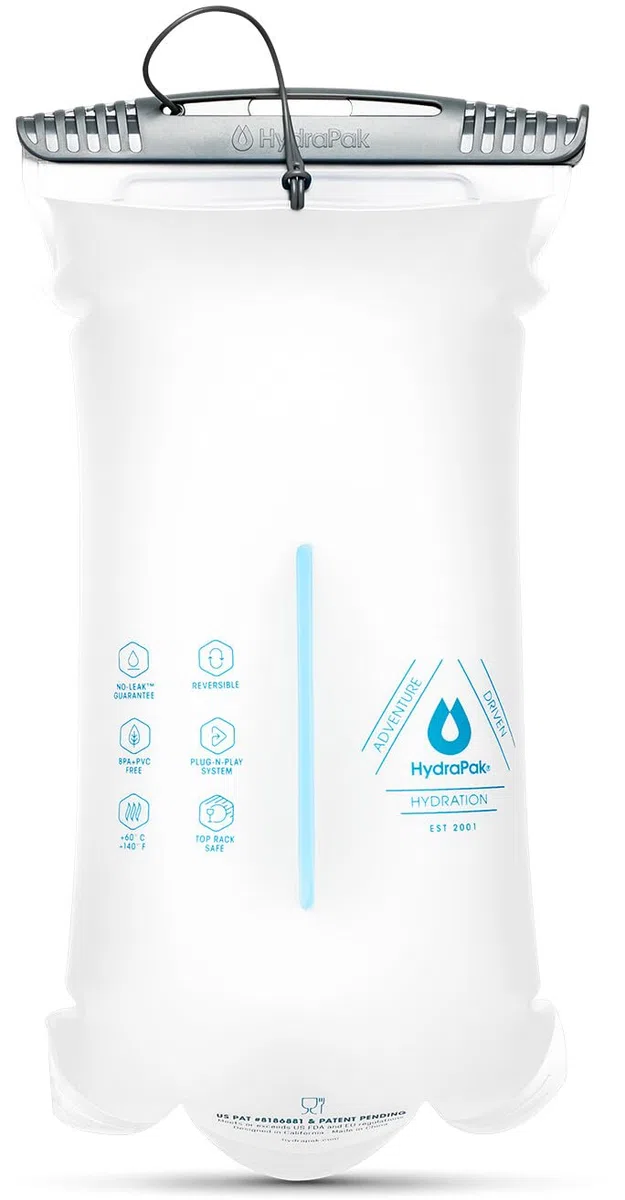 HydraPak Serbatoio d'Acqua Reversibile e performante Shape-Shift