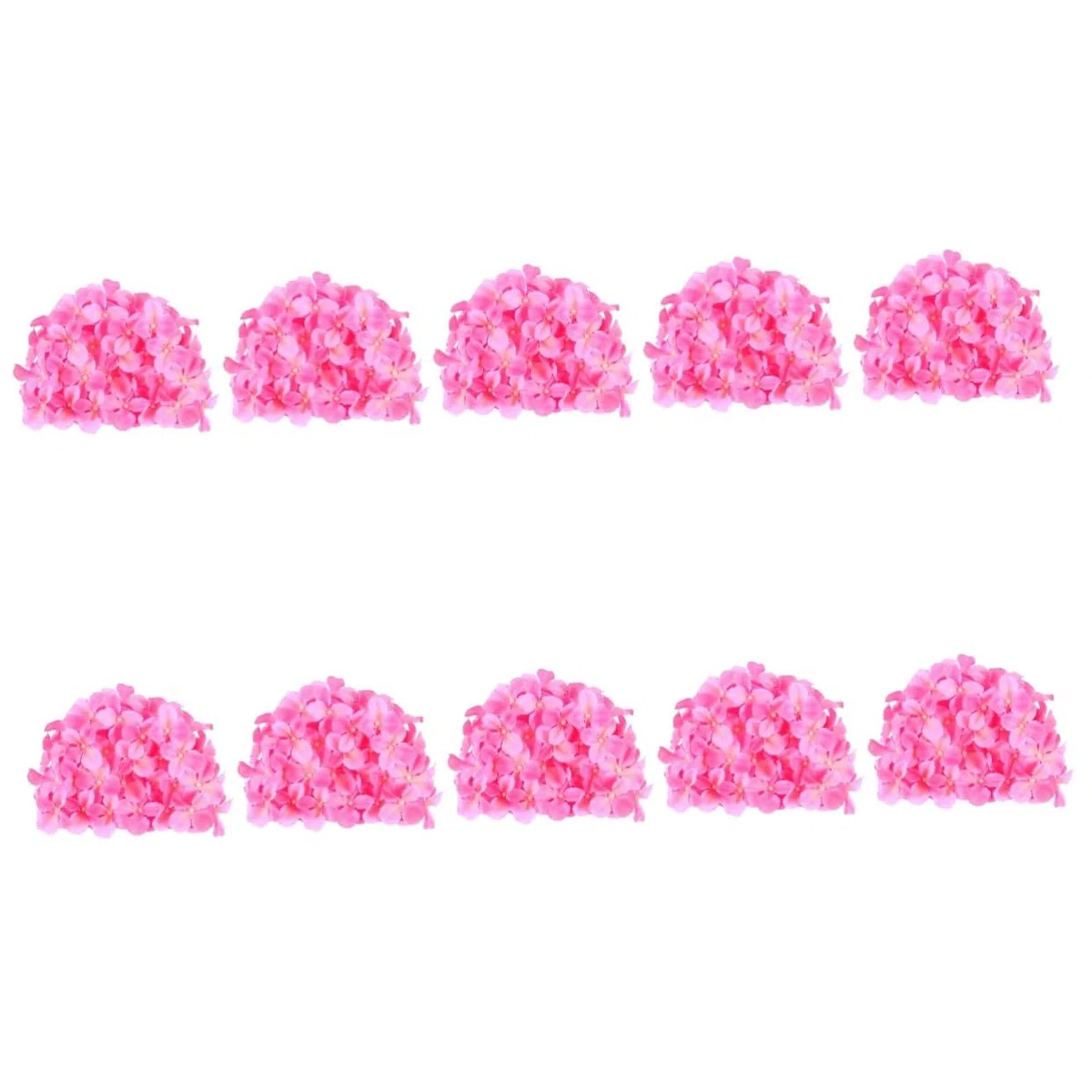 SUPVOX 10 Pezzi Di Cuffie Da Nuoto in Tessuto Di Nylon Con Fiori Elastiche Per Per Ragazze E Donne
