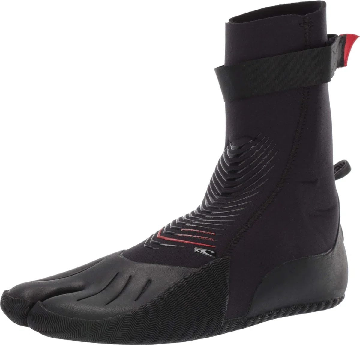 ONeill Heat 3mm Split Toe Boot Boots Boot Black - Unisex - Stivaletto Anti-risciacquo. 3 mm. Risciacquare Solo con Acqua Fredda