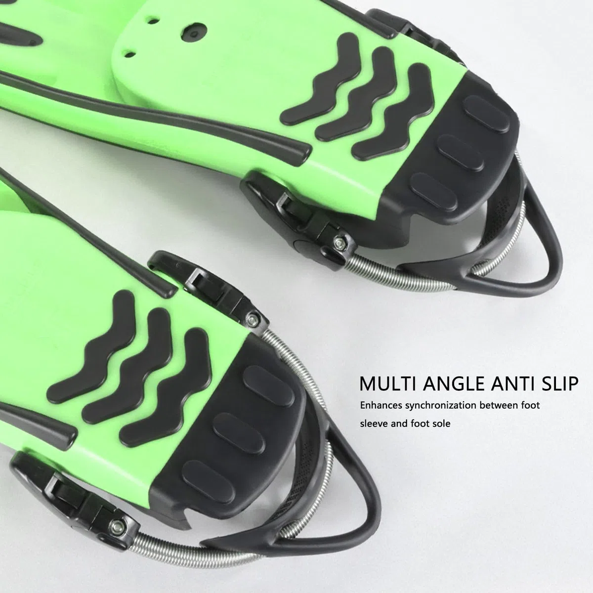 Tonysa Pinne per Immersione per Snorkeling Subacqueo, Pinne per Nuoto con Tallone Aperto Regolabili con Design Senza Cuciture, a Lama Corta Materiale TPR per Adulti con Borsa da Viaggio