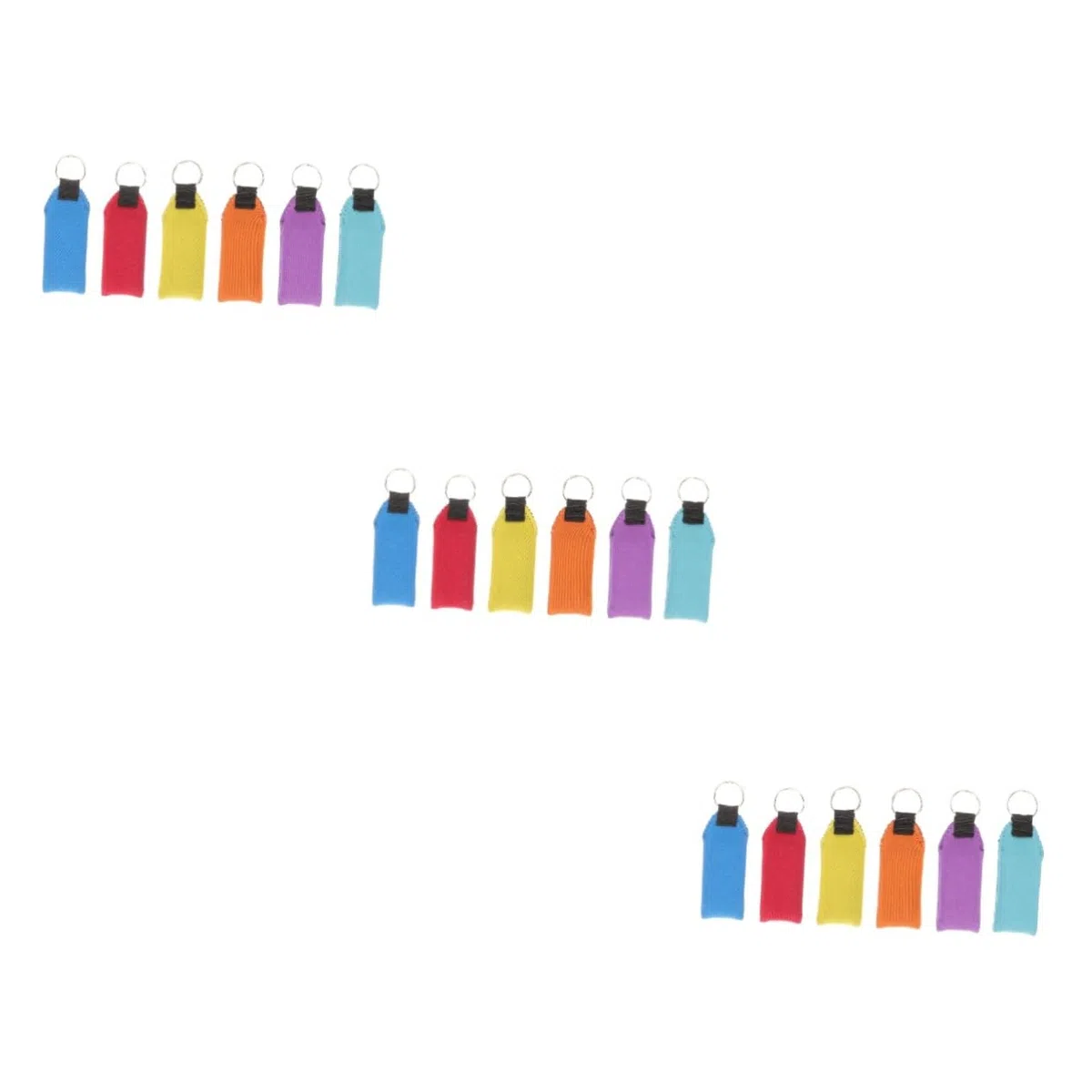 BESPORTBLE 24 PCS Portachiavi Galleggiante Accessori per Telefoni Cellulari Galleggiante Pesca Barca A Vela Accessori Barca A Vela Portachiavi Galleggiante Accessori per La Vela