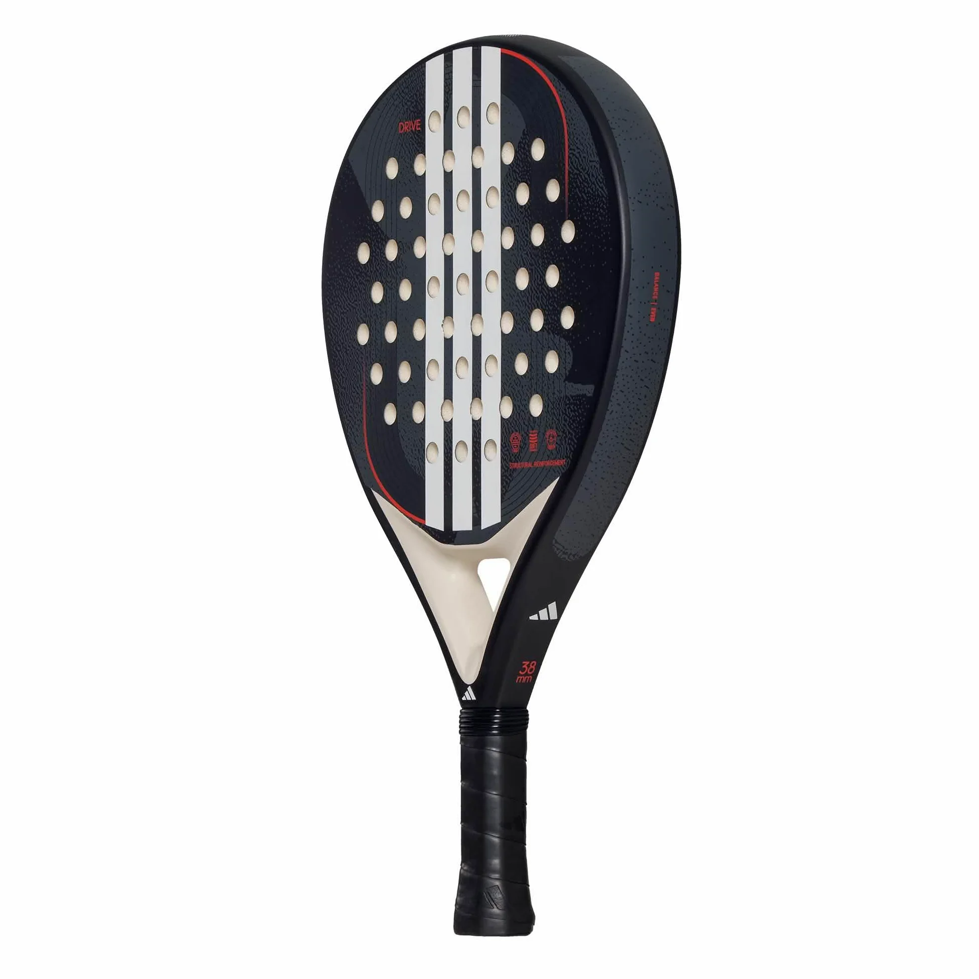 Adidas Drive Black 3.4 2025 - Racchetta da padel, taglia unica