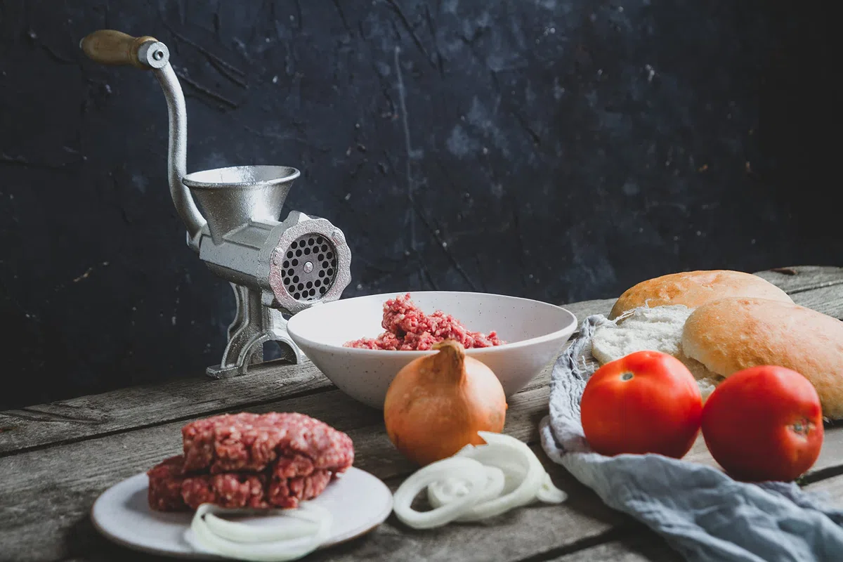 KitchenCraft No. 5 Ghisa Tritacarne, Argento