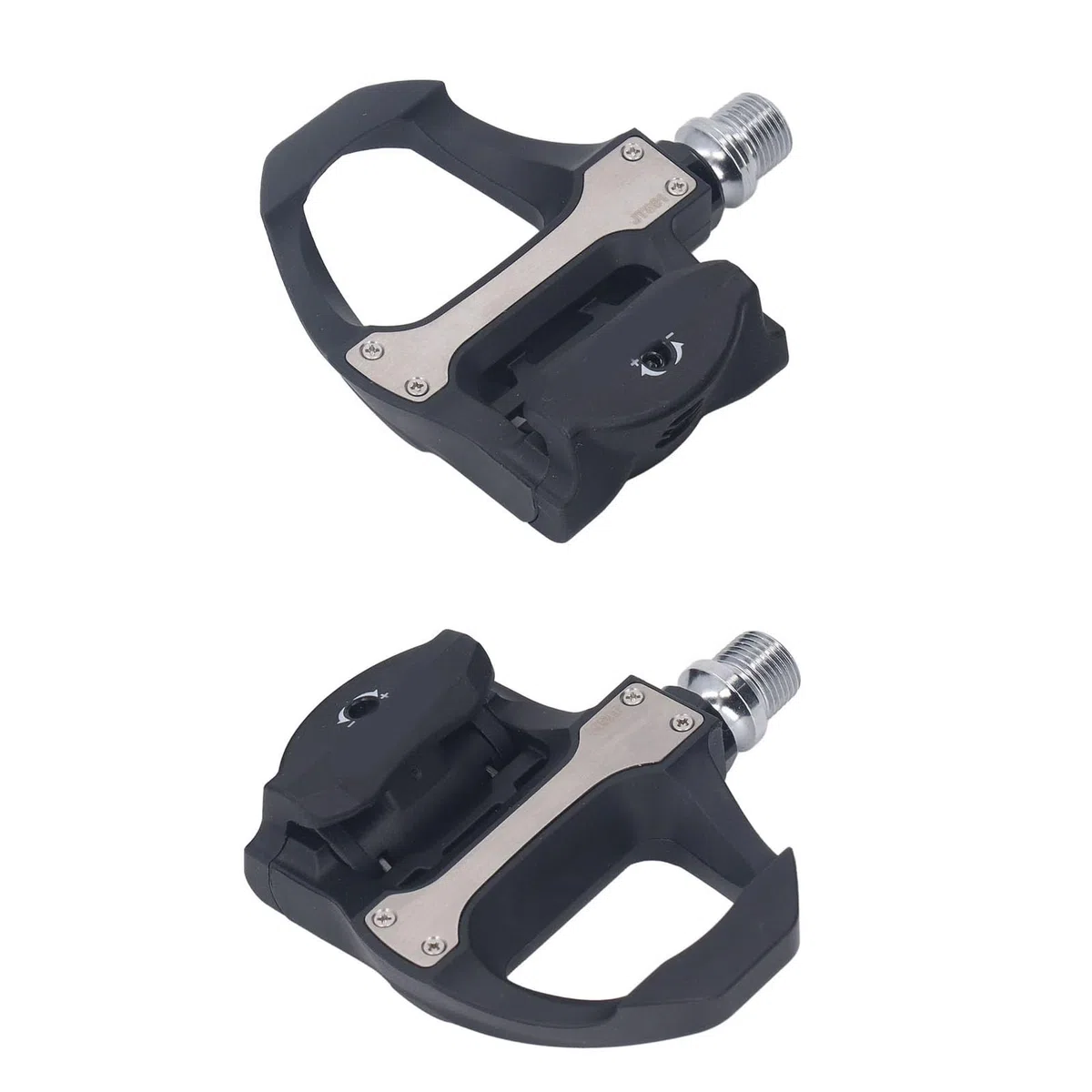 Pedali di bloccaggio con tacchette Set Tacchette con cuscinetti aerodinamici Pedale autobloccante compatibile con il Pedali in nylon leggeri ad alta resistenza per
