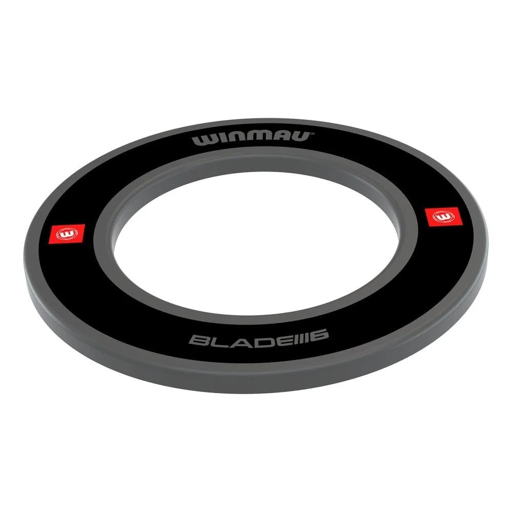 WINMAU Pro Line 1.0 & 2.0 - Anello per bersaglio per bersaglio per freccette, colore: rosso, blu, nero e bianco, protezione da parete