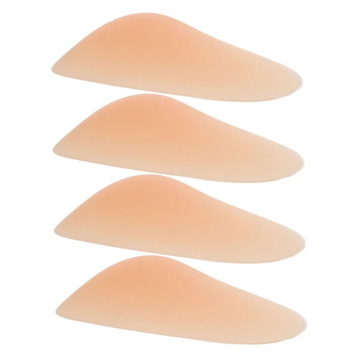 Kichvoe Ginocchiere per Protezione Ginocchio in Silicone Design Ergonomico 4 Pezzi Beige Piena Libertà di Movimento Unisex Perfette per Pattinaggio Indoor e Outdoor