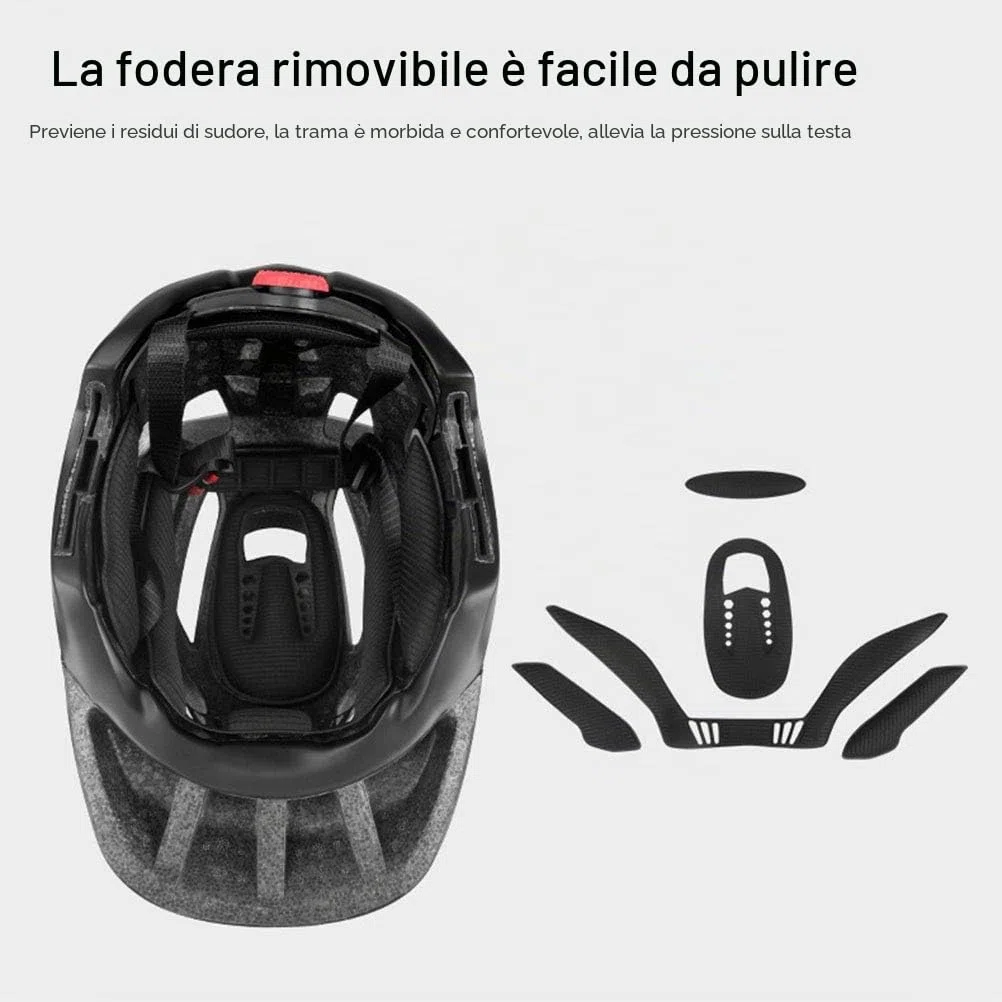 Casco integrale da bici per bambini, 2 in 1, per bici da cross, mountain bike, BMX, skateboard, con mentoniera rimovibile, 13 prese d'aria