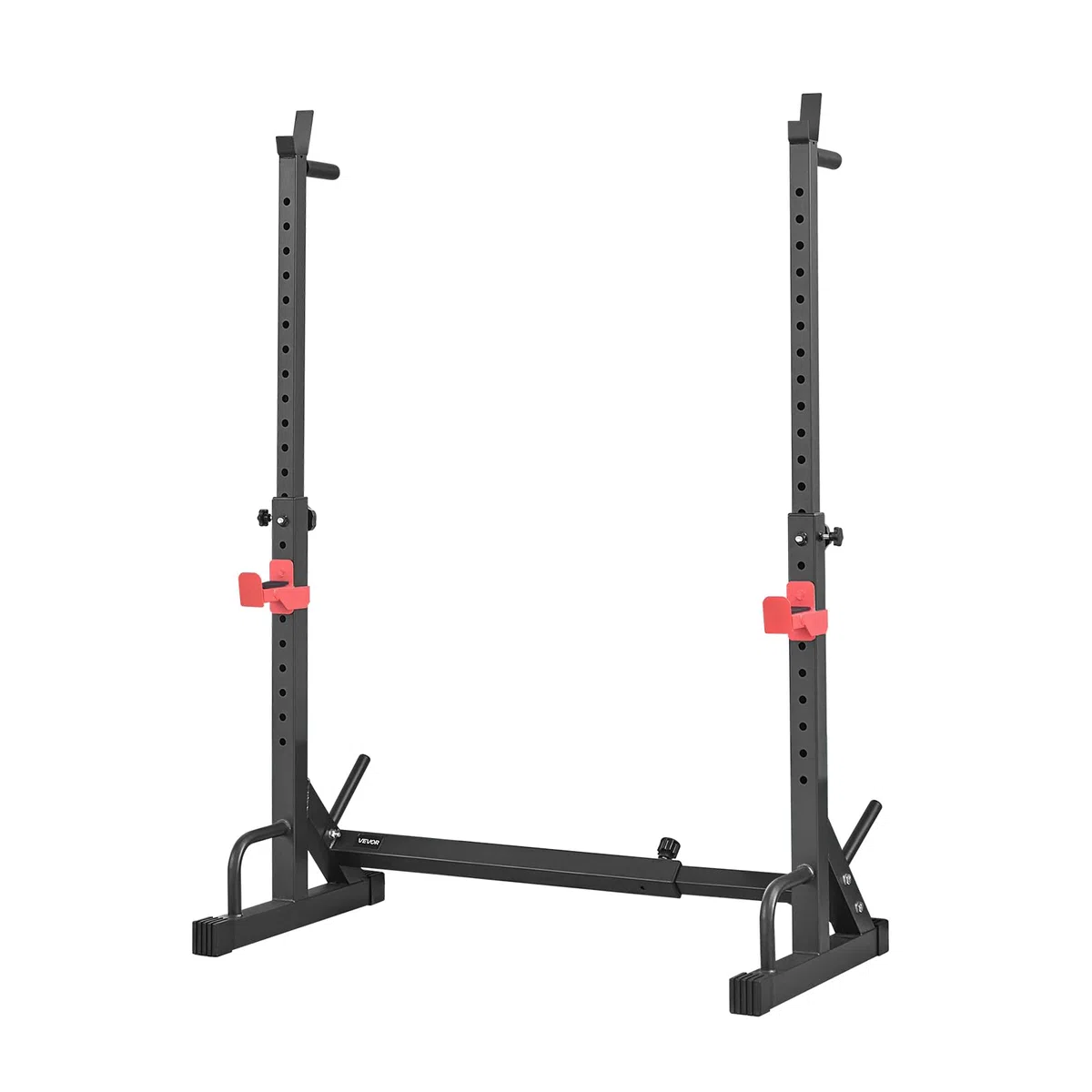 VEVOR Power Rack per Squat, Rastrelliera per Bilanciere Attacco per Piastra Pesi, Supporti Carico Massimo 600 libbre Supporto per Squat in Acciaio per Palestra/Palestra di Casa