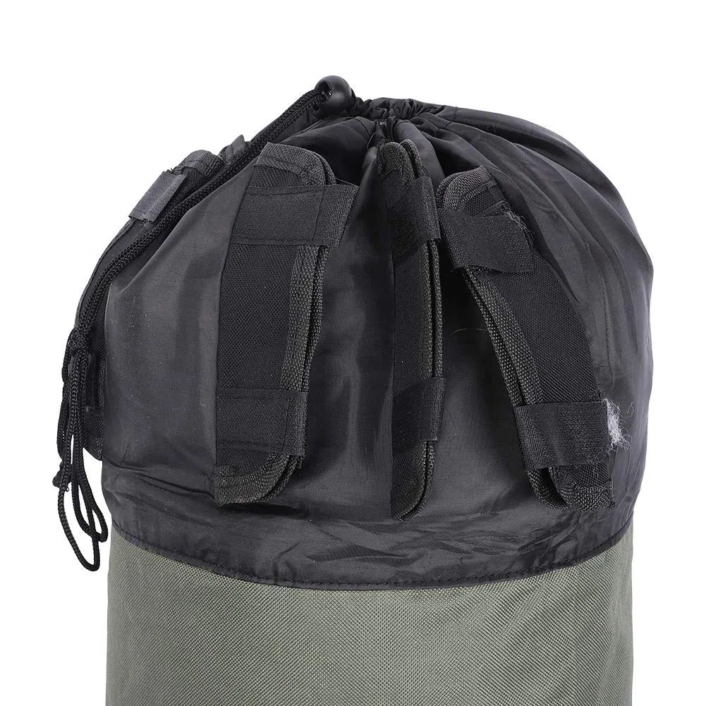 BORSA PER CANNA DA PESCA IN NYLON PORTA ATTREZZATURA DI GRANDE CAPACITÀ