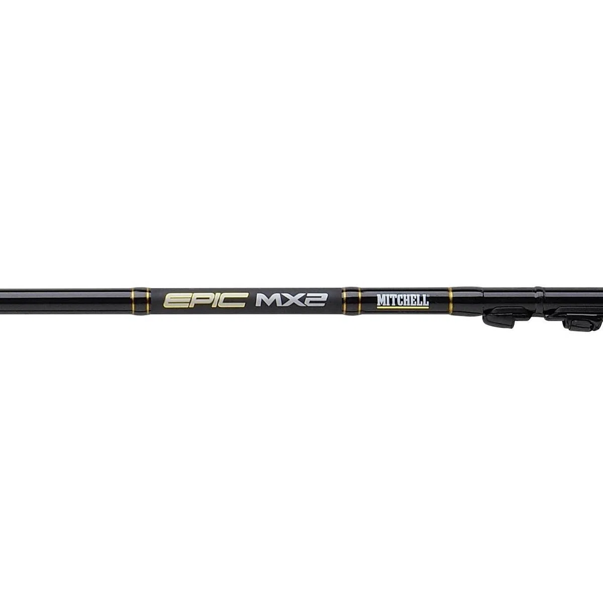 Mitchell Epic MX2 Bombard Canna da pesca | Canna da lancio leggera a lunga distanza per il mare e l'acqua dolce | Ideale per la pesca allo sgombro, alla spigola e luccio | Nero/Oro, 3,9 m | 20-60g