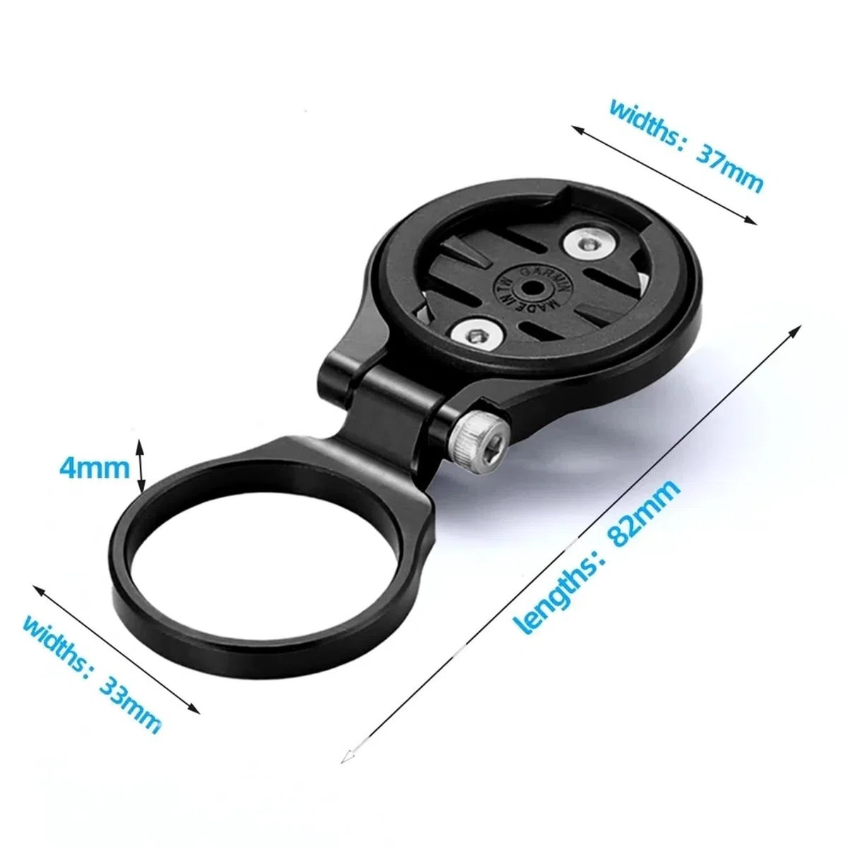 6 paia di supporti regolabili per manubrio del computer da bicicletta, per mountain bike, bici da strada, cronometro, GPS, bici da strada (misto)