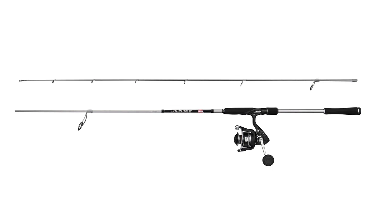 PENN Pursuit V Inshore Spinning Combo canna e mulinello da spinning costiero | Set da pesca costiera in acqua salata | Corpo in grafite | 4+1 cuscinetti a sfera sigillati | 3000 | Opzioni multiple