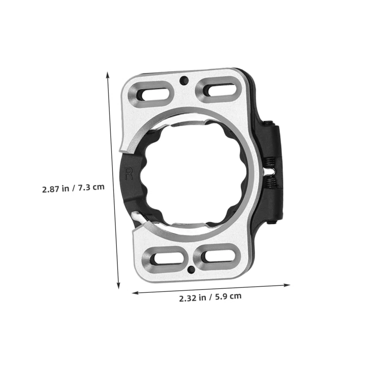 SUPVOX 2pezzi Tacchette Per Bicicletta Da Strada Copritacchette Per Scarpe Da Ciclismo Accessori Per Bicicletta Blocca Pedale Piastra Per Tacchette Adattatore Per Pedali Uso Su Strada e m