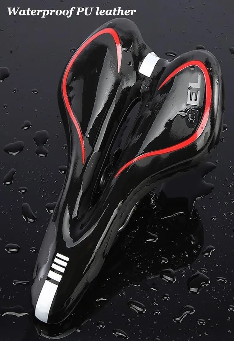 Sella per Bici Mountain in Gel per Merida Mission 2025- | Ergonomica con Assorbimento Degli Urti Impermeabile Sedile Bicicletta, Comodo Sellino Bici Morbido Uomo Donna