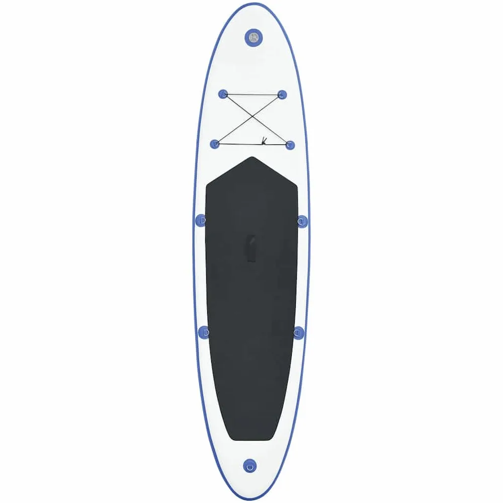 Set di tavola gonfiabile per stand up paddle, colore rosso e bianco, con custodia, guinzaglio, per principianti e adulti, stabile attrezzatura per sport acquatici, per mare, mare, spiaggia