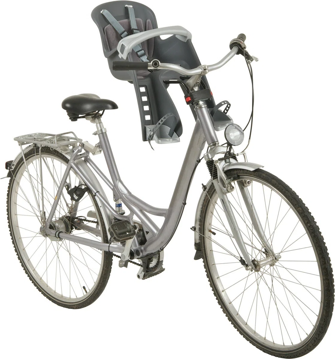 PORTABEBE BILBY JUNIOR FF DELANT.CUADRO GRIS/PLA.