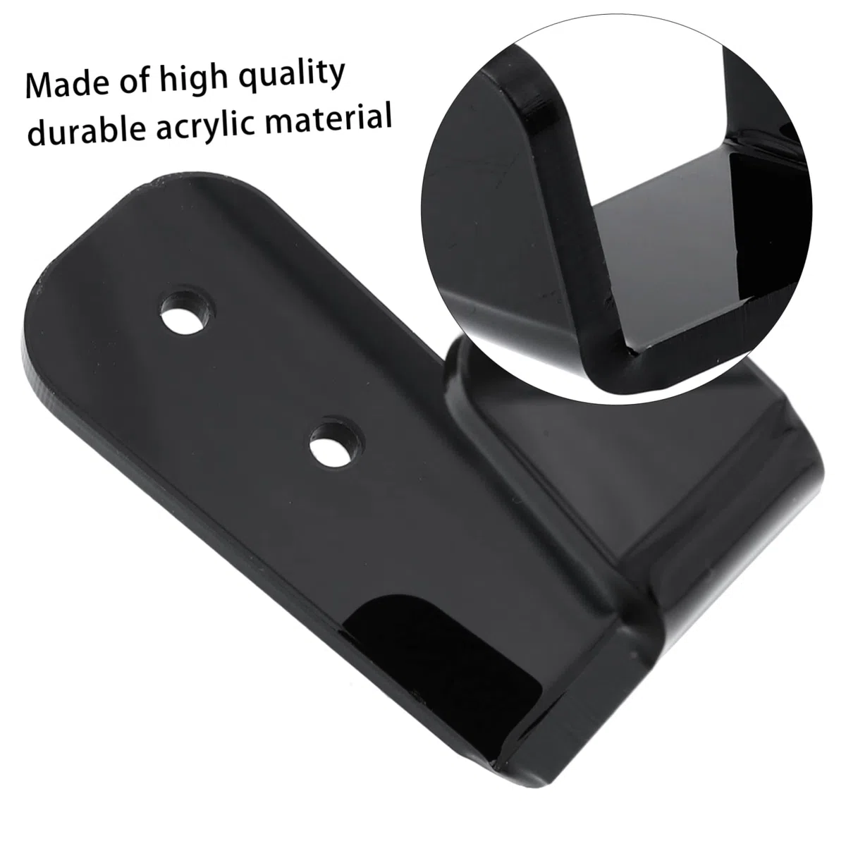 Mipcase rastrelliera per mazze da hockey aste kit sciolina per snowboard ghiaccio In piedi bastoni supporti sospesi multiuso rastrelliere per mazze da hockey da parete Acrilico Black