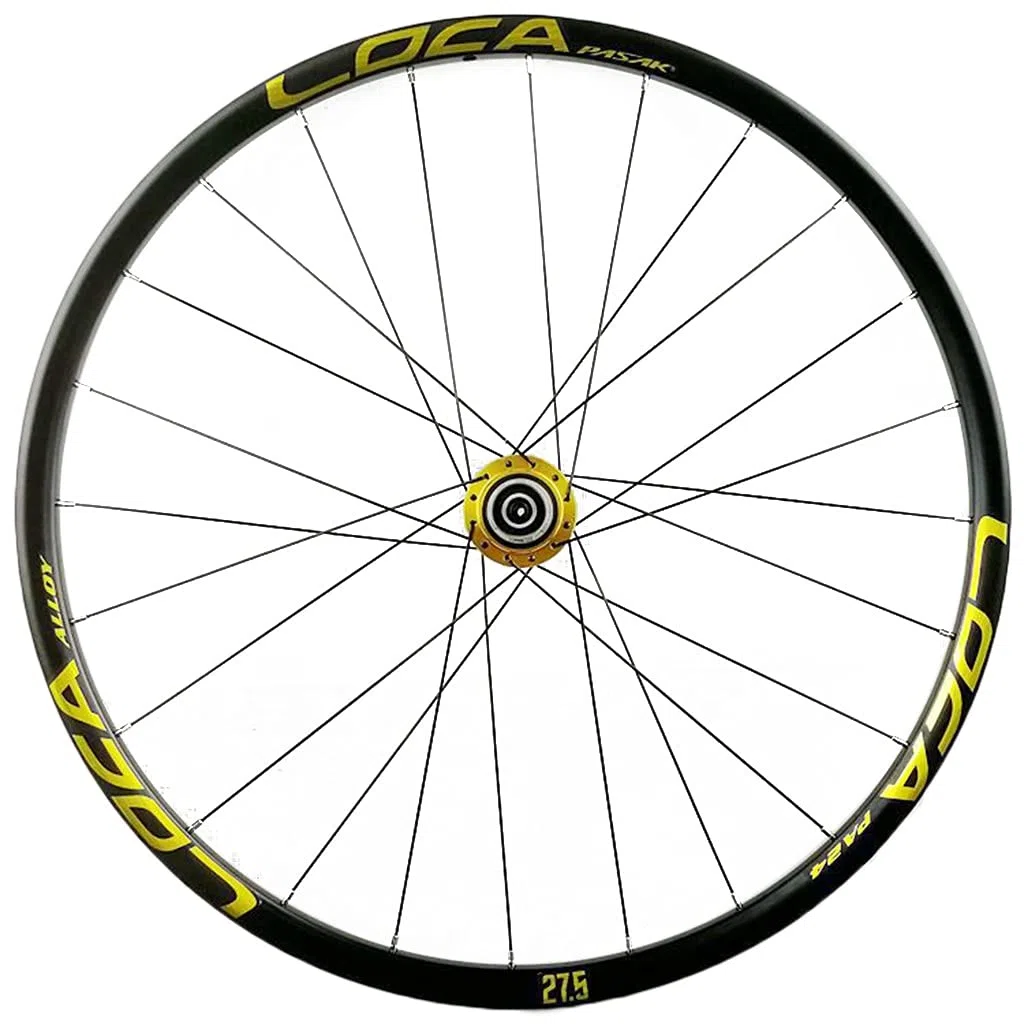 ZFF Bicicletta da Montagna Ruote 26/27.5/29 Pollici Freni A Disco Doppio Muro Cerchio MTB Ruote di Montagna Rilascio Rapido per 7/8/9/10/11/12 velocità Cassetta Ruota Libera
