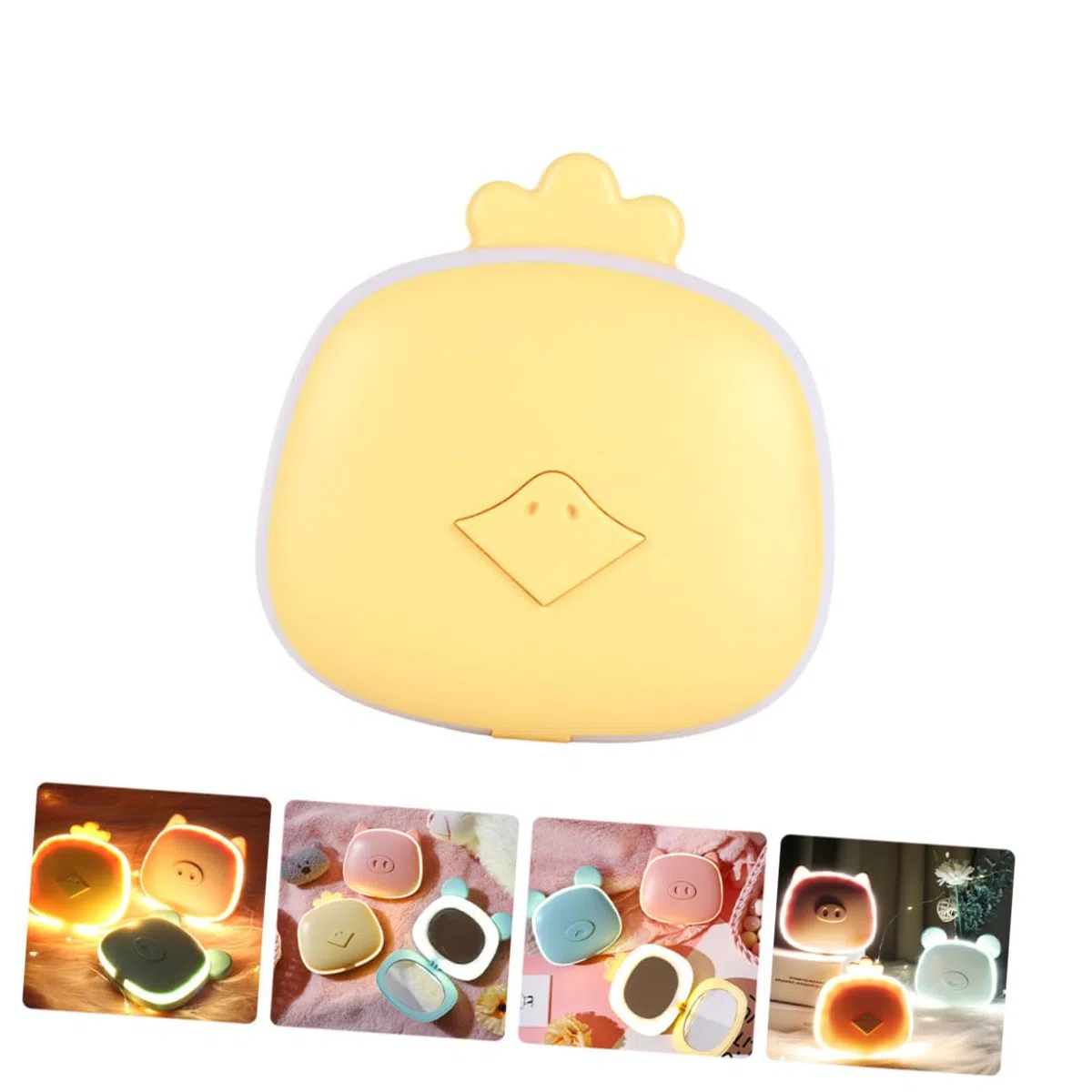 BESPORTBLE 3pezzi Mini Scaldamani Usb Ricaricabile Portatile e Regali Design Giallo
