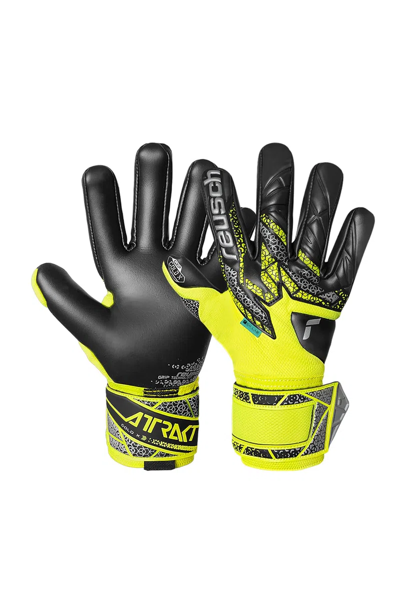 Reusch Reusch Attrakt Gold X NC - Guanti da Portiere da Calcio Unisex Adulto